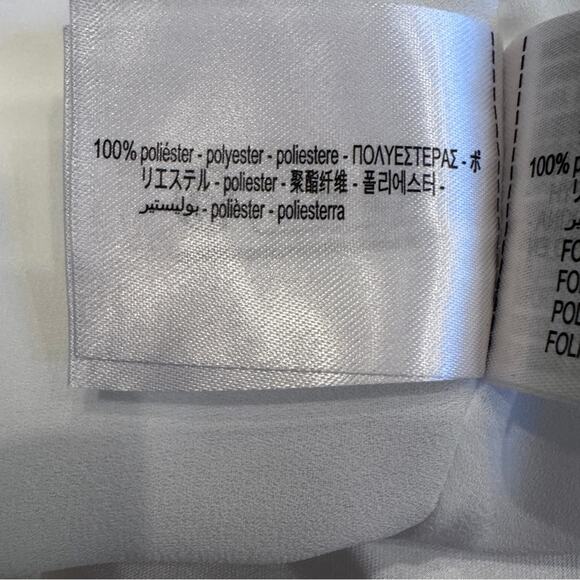 NWT Zara White satin Backless Halter Mini Dress size Small - Picture 10 of 13